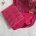 Premium Embroidered Bra & Panty Set for Women. Sexy Elegant Floral Lingerie Set - Image 4